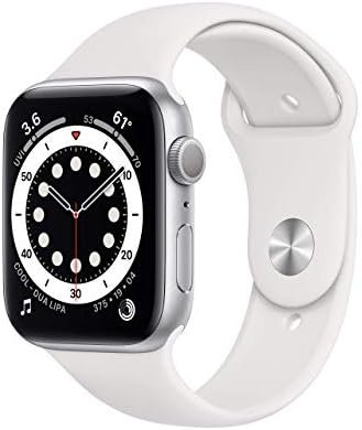 Apple Watch Series 6 (GPS, 44mm) - Silver Aluminum Case with...