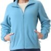 GIMECEN Women's Full Zip Polar Soft Fleece Jacket Warm Winte...