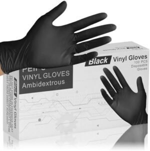 PEIPU Vinyl Disposable Gloves,Powder Free,Cleaning Service G... PEIPU Vinyl Disposable Gloves,Powder Free,Cleaning Service G...