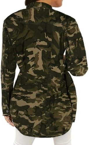 sexycherry Denim Jacket for Women Long Sleeve Classic Trucke...