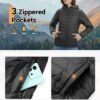 33,000ft Women's Hooded Packable Puffer Jacket Lightweight W...