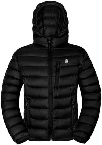 Little Donkey Andy Kids Girls Packable Hooded Puffer Jacket ...