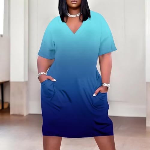 Women's Nightgowns Short Sleeve Nightshirts Plus-Size House ...