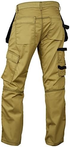 Men's Construction Pants with Cordura Knees Reinforced Carpe...
