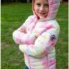 Rokka&Rolla Girls' Reversible Lightweight Puffer Jacket Hood...