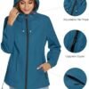 TCOT Womens Rain Jackets Waterproof Windbreaker Jackets ligh...
