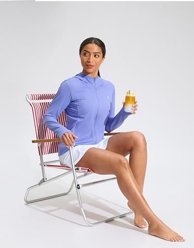 Soothfeel Women's UPF 50+ Sun Protection Hoodie Jacket Light...