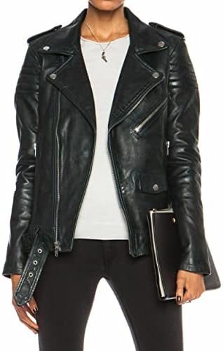 SKADO Womens Leather Jacket For Women Real Leather Jacket So...