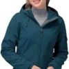 33,000ft Women's Softshell Jacket, Fleece Lined Warm Jacket ...