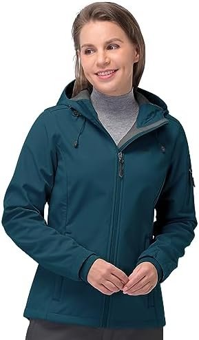33,000ft Women's Softshell Jacket, Fleece Lined Warm Jacket ... 33,000ft Women's Softshell Jacket, Fleece Lined Warm Jacket ...