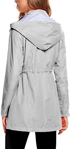 ZHENWEI Womens Lightweight Hooded Waterproof Active Outdoor ...