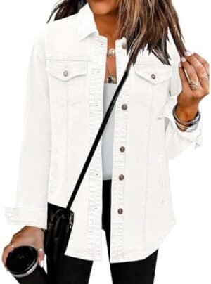 luvamia 2025 Jean Jackets for Women Fashion Denim Jacket Wes... luvamia 2025 Jean Jackets for Women Fashion Denim Jacket Wes...