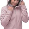 33,000ft Women's Softshell Jacket, Fleece Lined Warm Jacket ...