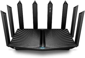 TP-Link - Archer AXE7800 Tri-Band Wi-Fi 6E Router - Black TP-Link - Archer AXE7800 Tri-Band Wi-Fi 6E Router - Black (R...