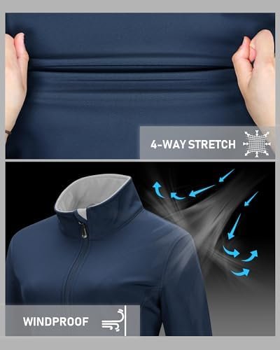 33,000ft Women's Lightweight Softshell Jacket Fleece Lined W...