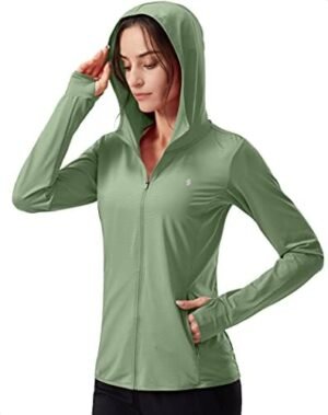 Soothfeel Women's UPF 50+ Sun Protection Hoodie Jacket Light... Soothfeel Women's UPF 50+ Sun Protection Hoodie Jacket Light...
