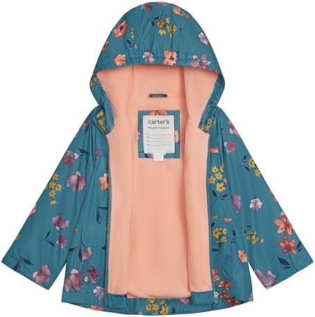 Carter's Toddler & Little Girls' Lightweight Fleece Lined Ho...