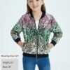 EXARUS Girls Sparkle Sequin Jacket with Pockets Glitter Ligh...