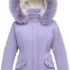 Girl's Long Coat Waterproof Winter Kids Outerwear Warm Parka...