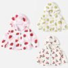 Kids Baby Toddler Girls Strawberry Print Spring Fall Outerwe...