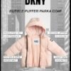 DKNY Infant Toddler Baby Girls' Winter Jacket - Fleece Lined...
