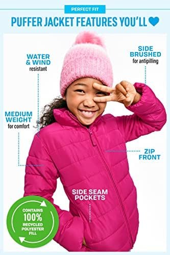 The Children's Place Girls' Medium Weight Wind-Resistant, Wa...