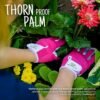 Gardening Gloves for Women Leather Thorn Safety Garden Heavy...