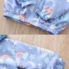 Girls Cartoon Unicorn Jackets Spring Zip Kids Hooded Flaming...