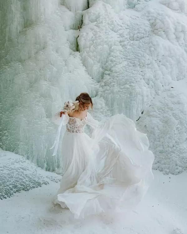 Ternlm Wedding Dress for Bride 2025 Boho Bridal Gowns Women’...