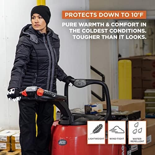 RefrigiWear Women's Pure-Soft Lightweight Insulated Jacket, ...