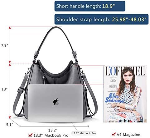 Realer Hobo Crossbody Bags for Women Designer Leather Hobo H...