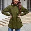 LOMON Women Waterproof Outdoor Hiking Raincoat Women Lined R...