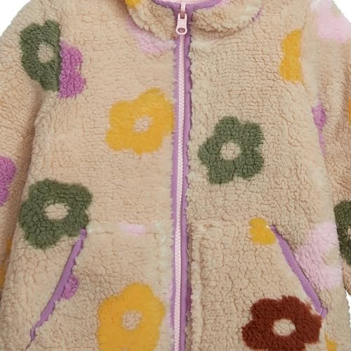 OSHKOSH B'GOSH Baby Girls' Reversible Sherpa-to-Puffer Hoode...