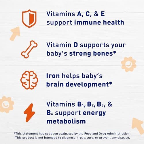Enfamil Prenatals & Baby Vitamins Poly-Vi-Sol 8 Multi-Vitami...