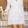 Short Wedding Dresses for Bride 2025 Lace Appliques Tulle Br...