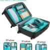 Veken 8 Set Packing Cubes for Kids, Travel Suitcase Essentia...