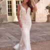 Mermaid Wedding Dresses for Bride Lace Beach Tulle Applique ...
