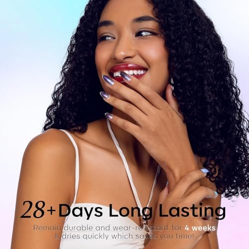 modelones Chameleon Gel Nail Polish Set- 6 Colors Aurora Shi...