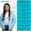 Lands' End Kids Packable Hooded Down Puffer Jacket Coat (XXS...