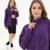 Argstar Women's Fleece Jacket with 6 Pockets (XS-2XL)