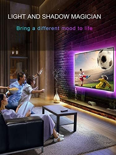 TV Backlights, 13.1FT LED Lights for 32-65 Inch TV, RGB TV L...