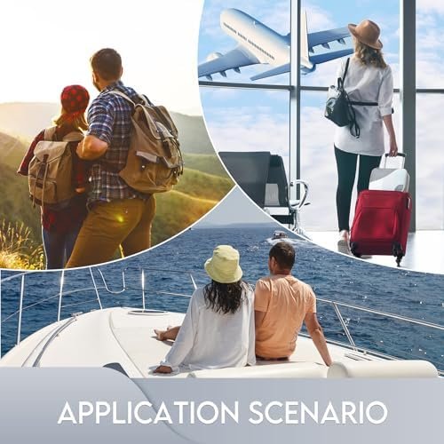 6 Set Packing Cubes for Travel, OlarHike 3 Various Sizes(Lar...