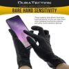 Dura-Gold Heavy Duty Black Nitrile Disposable Gloves, 6 Mil ...