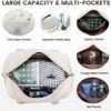 LOVEVOOK Travel Duffle Bag,Weekender Bags for Women with Sho...