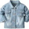 Cromoncent Classic Denim Jacket for Boys Girls