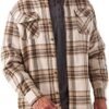 Wrangler Authentics Men's Long Sleeve Sherpa Lined Shirt Jac...
