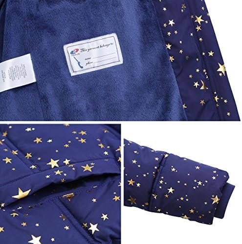 Rokka&Rolla Girls' Heavyweight Puffer Jacket Quilted Winter ...