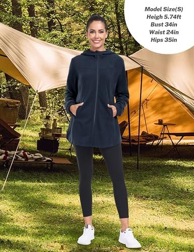 MoFiz Women's Fleece Dress Quarter Zip Winter Warm Golf Dres...