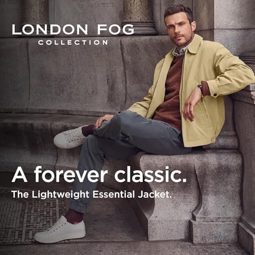 LONDON FOG Men's Auburn Zip-Front Golf Jacket (Regular & Big...