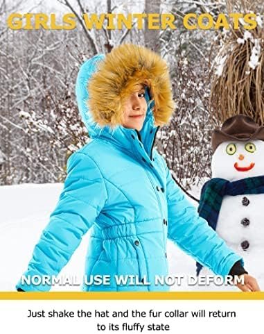 FARVALUE Girls Warm Winter Coats Water Resistant Thicken Lon...